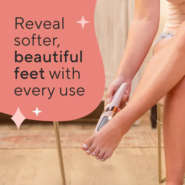 Flawless™ PediGlow X – The Magic Heel Softening Tool!