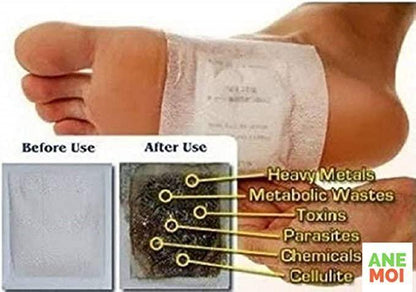 Detox Foot Patches Pads for Body Stress Relief (Set of 10)