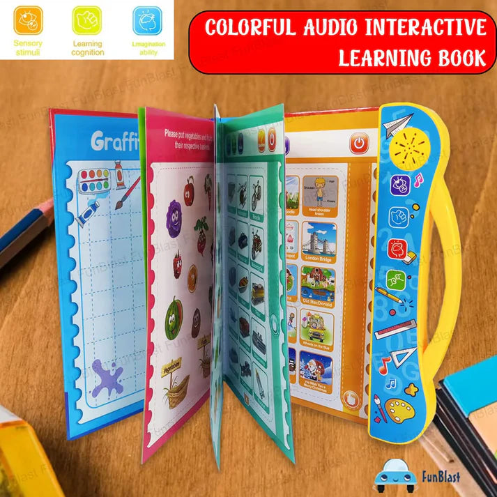 SP Interactive Learning Children Book - Musical English Educational Learning