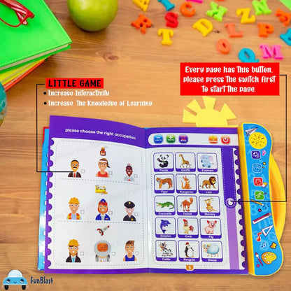 SP Interactive Learning Children Book - Musical English Educational Learning