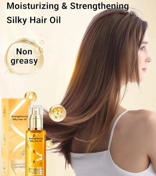 Perfumed Straightening Hair Care Essential Oil Spray (BUY 1 GET 1 FREE)