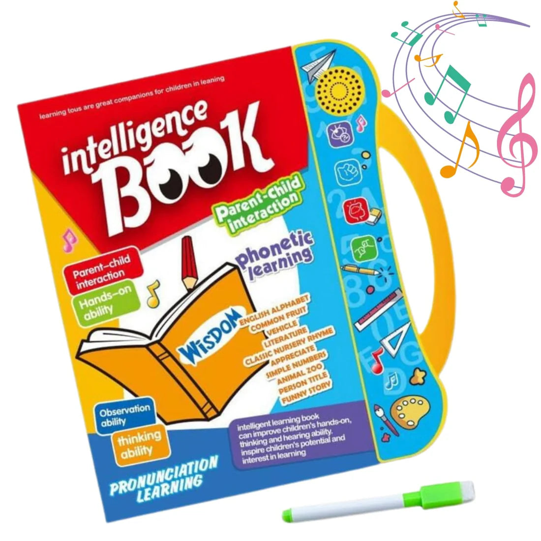 SP Interactive Learning Children Book - Musical English Educational Learning