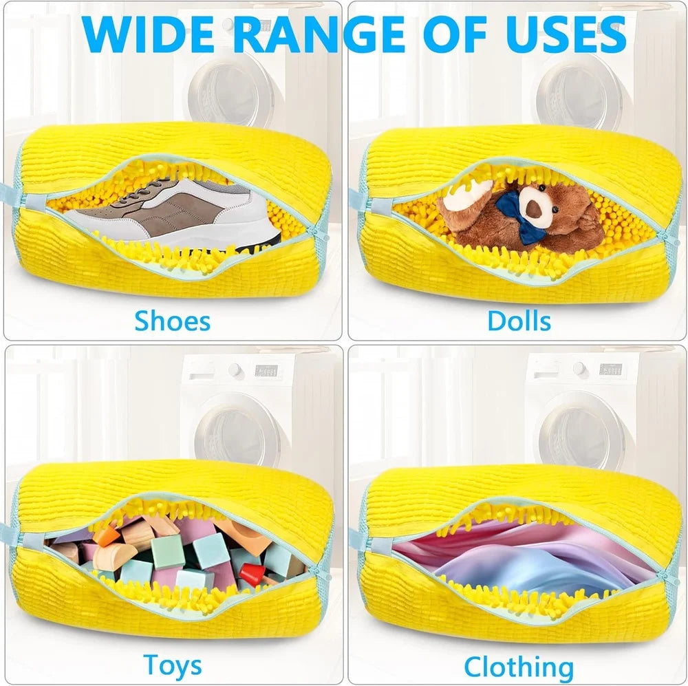 TidyKiks™ - Shoe Washing Bag For Laundry To Keep Sparkly Clean Shoes!