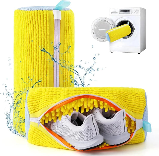 TidyKiks™ - Shoe Washing Bag For Laundry To Keep Sparkly Clean Shoes!